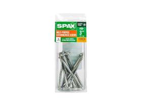 Parafuso de convés SPAX 10 x 7,6 cm em aço, pacote com 16 Parafuso de convés SPAX 10 x 7,6 cm em aço, pacote com 16
