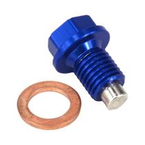 Parafuso De Drenagem De Óleo Para Motocicletas Yamaha Suzuki Com Arruela De Vedação E Plug Magnético