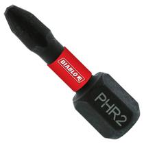 Parafuso de drywall Drive Bit Diablo PHR2, pacote com 2 unidades