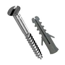 Parafuso De Fenda Com Bucha 8 6un Garra