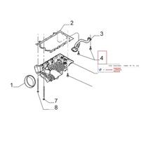 Parafuso De Fixacao Carter Motor Doblo palio siena strada weekend punto Ama55223512