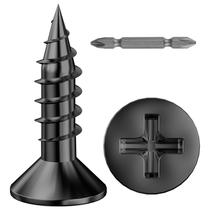 Parafuso de madeira Wensilon 600 unidades 8x5 /8 Black Metal Self-Tapping