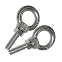 Parafuso de olhal de ombro CHHGGNN M10, anel de elevação pesado, 2 peças