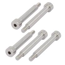 Parafuso de ombro uxcell 304 de aço inoxidável M6x50mm 5 unidades