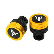 Parafuso De Plugue De Espelho De Alumínio Para Motocicleta YAMAHA MT01 MT09 MT07 MT10 MT03, 2 Peças