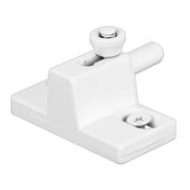 Parafuso de porta deslizante antielevação branco Lock PRIME-LINE U 9867 Parafuso de porta deslizante antielevação branco Lock PRIME-LINE U 9867