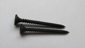 Parafuso Drywall 3,5x25mm Cabeça Trombeta Rosca Inteira Fosfatizado Preto 100 Peças Fixser