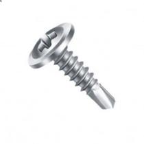 Parafuso Drywall Cabeça Flangeada para Forro PVC Auto Brocante 4.2x13mm Parafuso Drywall Cabeça Flangeada para Forro PVC Auto Brocante 4.2x13mm