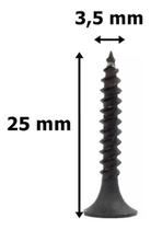 Parafuso Drywall Trombeta Ponta Agulha 3,5X25Mm 1000Un