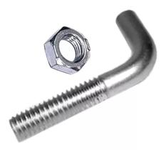 Parafuso E Porca Para Andaime Galvanizados Em L 3/8 100Pç Cd