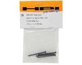 PARAFUSO EIXO 3x40MM (4PÇS) DE AUTOMODELO HPIZ599