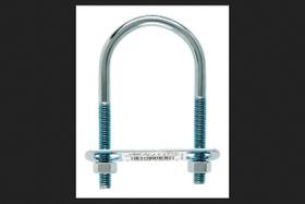 Parafuso em U HAMPTON 8 mm x 5 cm Aço Zincado Grosso