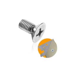 Parafuso Esquadreta Ch Phs M4x8mm Zincado 100un