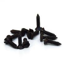 Parafuso Fenda Cabeça Chata 9,5x2,2mm - 20 unidades