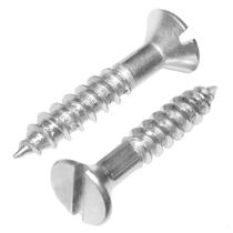 Parafuso fenda madeira e ferro 5.5x75 com com 100 peças Parafuso fenda madeira e ferro 5.5x75 com com 100 peças