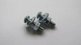 Parafuso Ferro Máquina Ct03Pçs 1/4x1