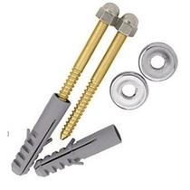 Parafuso Fixação B10 Latonado Vaso/Tanque/ Mictório/lavatório 20 unidades