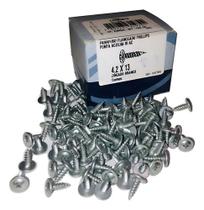 Parafuso Flangeado 4,2 X 13mm Forro De Pvc, Drywal 250 Un