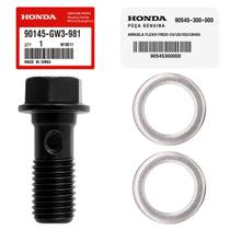 Parafuso Flexível Freio E Arruela Titan 125, TItan 150 Honda