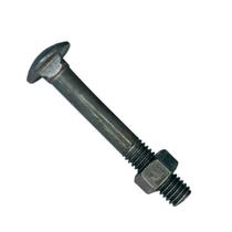 Parafuso Francês 1/2x2.1/2 BSW Com Porca Polido Resistente Parafuso Francês 1/2x2.1/2 BSW Com Porca Polido Resistente
