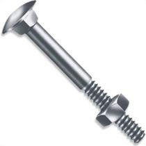 Parafuso Frances Jomarca (81)1/2X7.1/2 Ww Com Porca 25Pecas 05475/26396