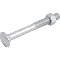 Parafuso Francês Zincado, 1/2" x 4.1/2", com Porca, Vonder