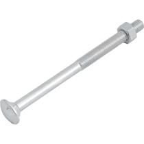 Parafuso Francês Zincado, 5/16" x 4.1/2", com Porca, Vonder