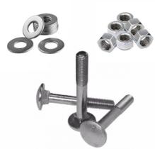 Parafuso Francês Zincado C/ Porca 3/16X1.3/4-50PÇ