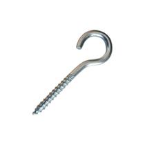 Parafuso Gancho Zincado P/ Bucha 8mm - Unidade Parafuso Gancho Zincado P/ Bucha 8mm - Unidade