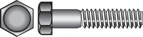 Parafuso hexagonal de aço zincado Hillman Group Rsc 3/8"x1,9 cm, pacote com 100 unidades
