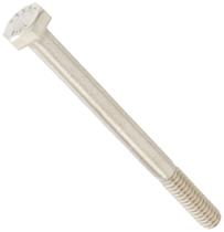 Parafuso hexagonal Hillman 1/4-20 x 7,5 cm em aço inoxidável, pacote com 50