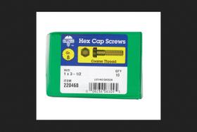Parafuso Hillman 1" de diâmetro x 8,9 cm, tampa hexagonal de aço tratada termicamente, pacote com 10 Parafuso Hillman 1" de diâmetro x 8,9 cm, tampa hexagonal de aço tratada termicamente, pacote com 10