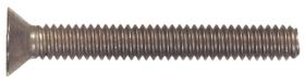 Parafuso Hillman 10-24 x 7,5 cm de cabeça plana de aço inoxidável