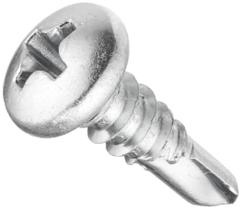 Parafuso Hillman 8-18 x 1,27 cm Pan Head Phillips Self-Drilling