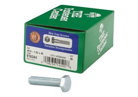 Parafuso Hillman M10-1,50 de diâmetro x 4,5 cm de cabeça hexagonal, pacote com 35