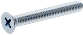 Parafuso Hillman Zinc Flat Head Phillips 6 -32 x 3,8 cm Parafuso Hillman Zinc Flat Head Phillips 6 -32 x 3,8 cm