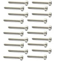 Parafuso INOX para Captador HUMBUCKER guitarra 20 unidades Parafuso INOX para Captador HUMBUCKER guitarra 20 unidades