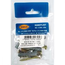 Parafuso Jomarfix Romeplast Panela Com Bucha 08 6Pecas Parafuso Jomarfix Romeplast Panela Com Bucha 08 6Pecas