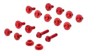 Parafuso Kit Plastico Zeta Crf 250R 14/17 + Crf 450R 13/16 - Vermelho