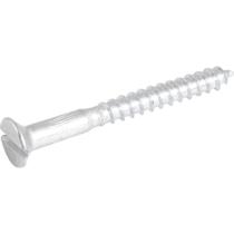 Parafuso Madeira 4,2 mm x 40 mm, Cabeça Chata, Zincado, Vonder Parafuso Madeira 4,2 mm x 40 mm, Cabeça Chata, Zincado, Vonder