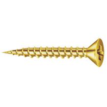 Parafuso Madeira Chipboard Cabeça Chata 4,0 x 16mm Caixa 500pc