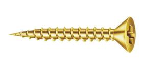 Parafuso Madeira Chipboard Cabeça Chata 5,0x30mm Caixa 500pc Parafuso Madeira Chipboard Cabeça Chata 5,0x30mm Caixa 500pc