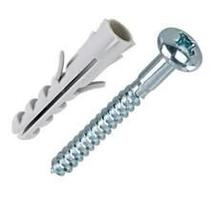 Parafuso Madeira Philips Com Bucha 5mm Bemfixa Cartela Parafuso Madeira Philips Com Bucha 5mm Bemfixa Cartela