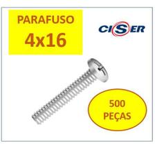 Parafuso Maquina Cabeça De Panela Phillps 4X 16 500 Peças