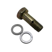 Parafuso Oco Duplo 08x25x1,0MM 4 Furos Bomba Injetora + 2 Arruelas