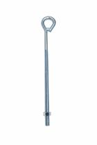 Parafuso olhal 1/2x9,84"250mm c/ porca zincado Parafuso olhal 1/2x9,84"250mm c/ porca zincado