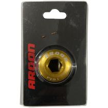 Parafuso P/pedivela Integrado Cannondale Hollowgram Alum. Dourado Argon Parafuso P/pedivela Integrado Cannondale Hollowgram Alum. Dourado Argon