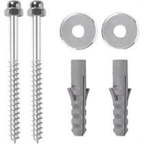 Parafuso P/Vaso Inox B08 Luxo C/2 Unifix Parafuso P/Vaso Inox B08 Luxo C/2 Unifix