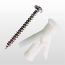 Parafuso para aglomerado 4,0x50 Com Bucha Frog 10x40 Ref 3471 Bemfixa - BEMFIXA