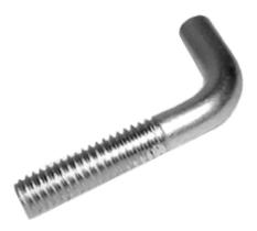 Parafuso Para Andaime Em L 38 Galvanizado - 100 Peças